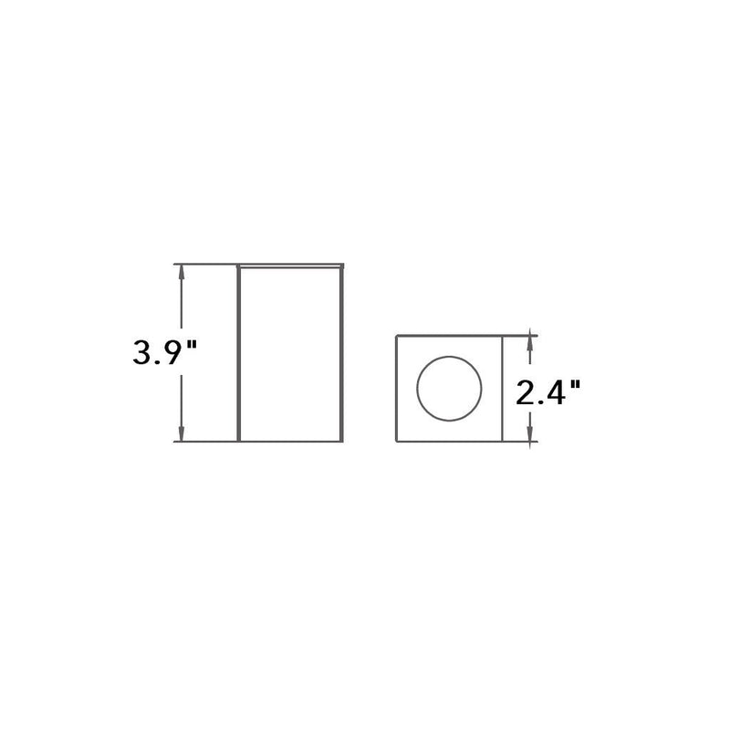 Cubic Bathroom Accesories Set - Free Standing - Brass/Satin Brass