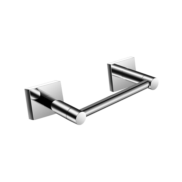 Zurich Toilet Paper Holder - Wall Mount - 7" Brass/Polished Chrome