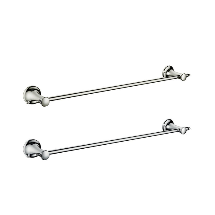 Classic Single Towel Bar - Wall Mount - 24"