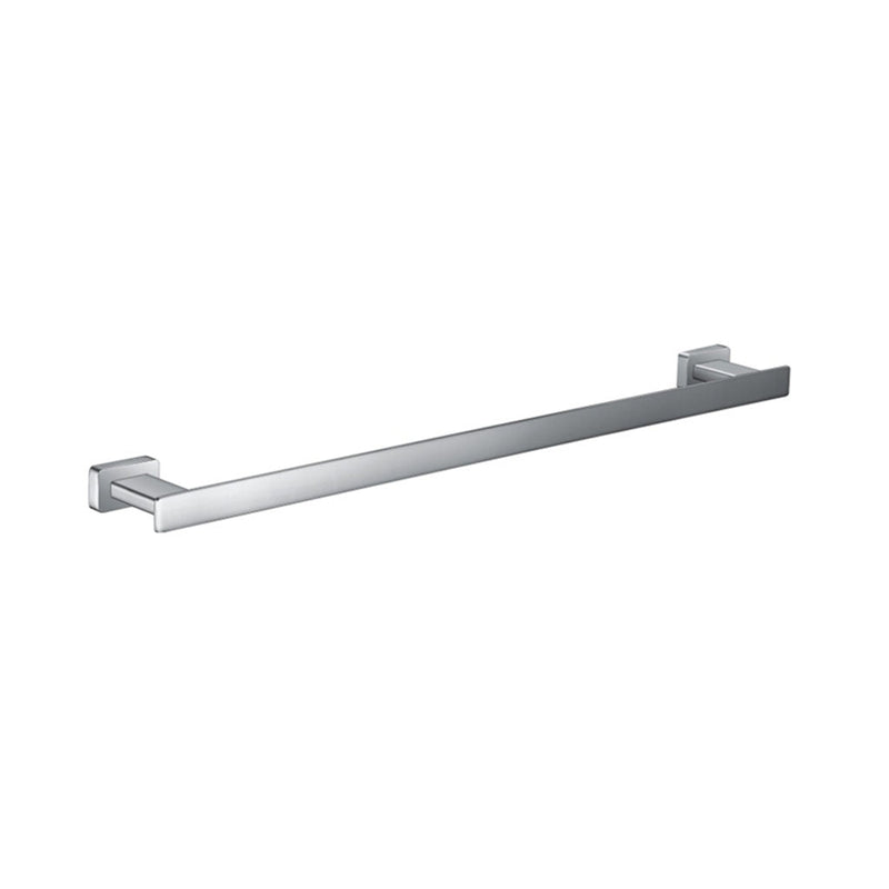 Noah Single Towel Bar - Wall Mount - Brass/Polished Chrome