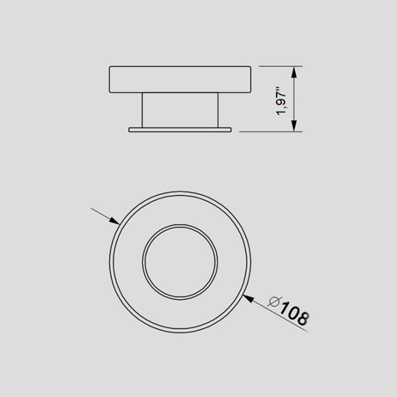 Universal Soap Dish - Free Standing - 5" Stainless Steel/Glass/Polished Chrome