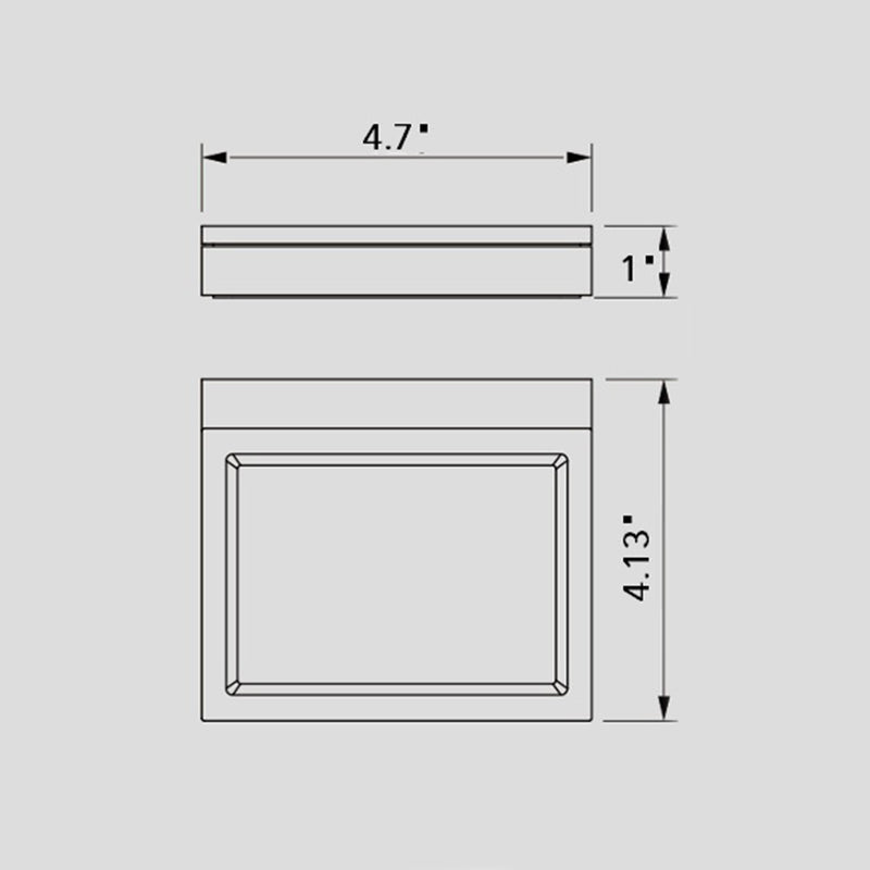 Edition K Soap Dish - Wall Mount - 5" Brass/Glass/Polished Chrome