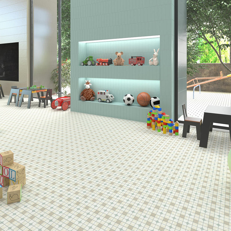 Catalina Floor Tile - Wall Or Floor Mount - 7.9 x 7.9" Porcelain/Matt