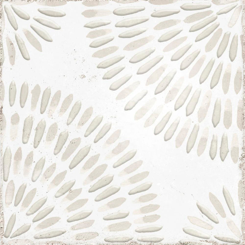 Atlantique Bayonne Wall Tile - Wall Or Floor Mount - 7.9 x 7.9" Porcelain/Matt