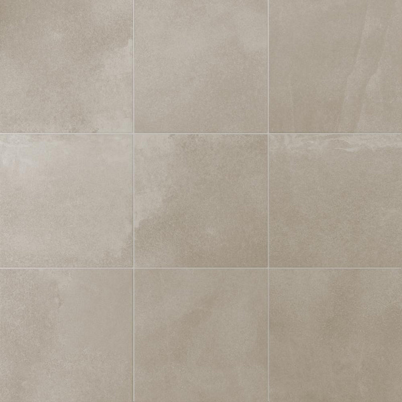 Berlin Wall Tile - Wall Or Floor Mount - 5.8 x 5.8" Porcelain/Matt Grey