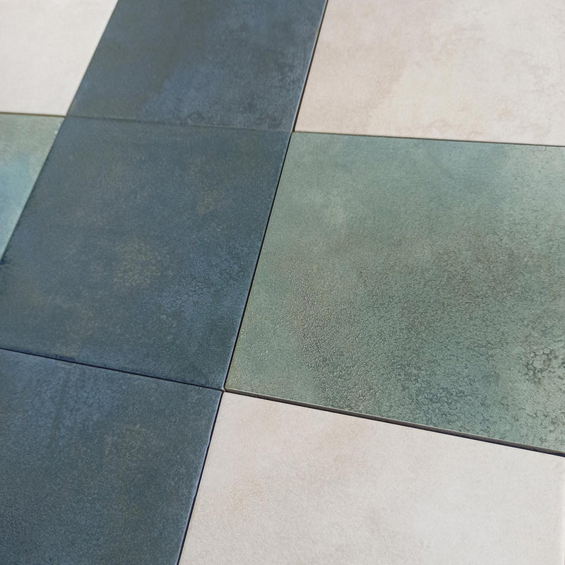 Greenland Teal Anti-Slip Wall Tile - Wall Or Floor Mount - 5.8 x 5.8" Porcelain/Matt