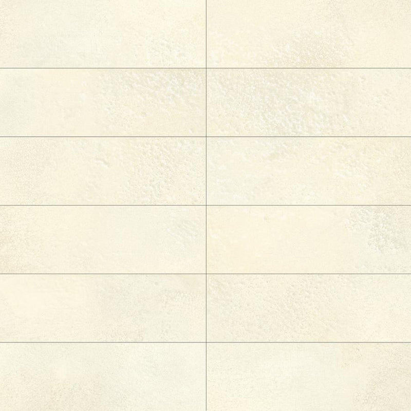 Greenland Clay Wall Tile - Wall Or Floor Mount - 8.8 x 2.5" Porcelain/Gloss