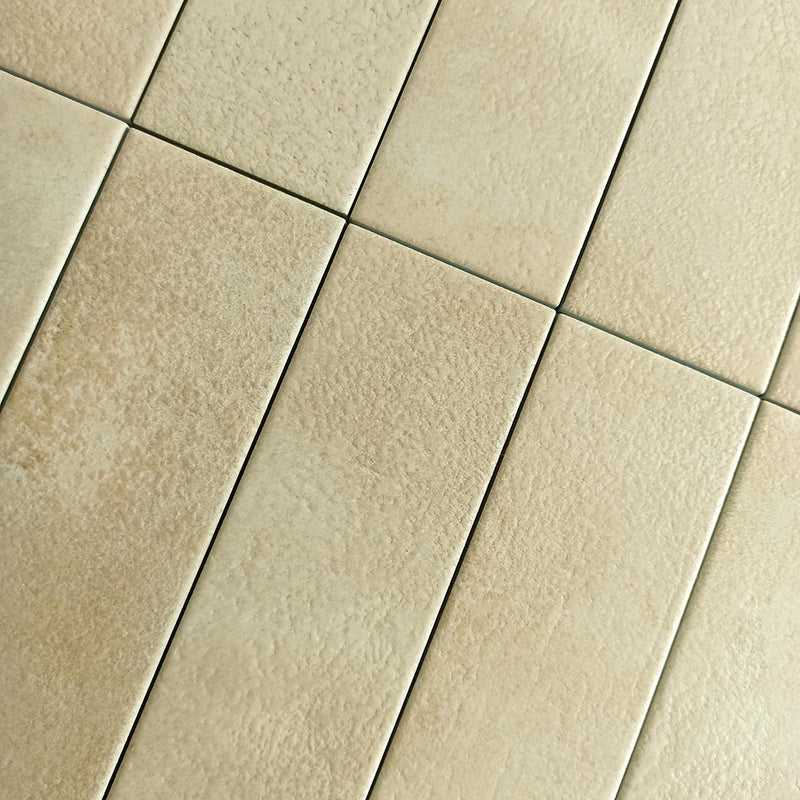 Greenland Peach Wall Tile - Wall Or Floor Mount - 8.8 x 2.5" Porcelain/Matt