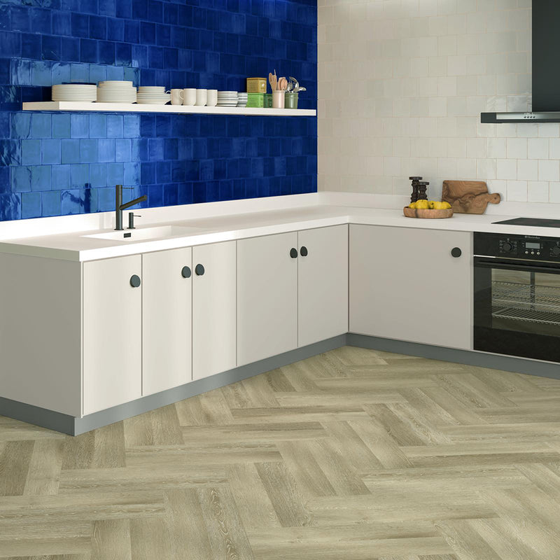 Tabarca Wall Tile - Wall Mount - 5.9 x 5.9" Ceramic/Gloss White