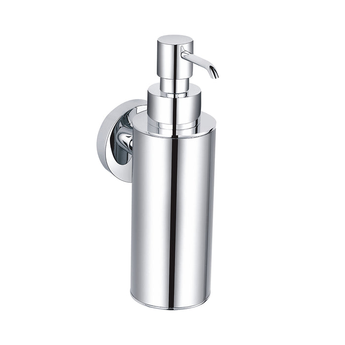 Smart Soap Dispenser - Wall Mount - 7" Brass/Polished Chrome