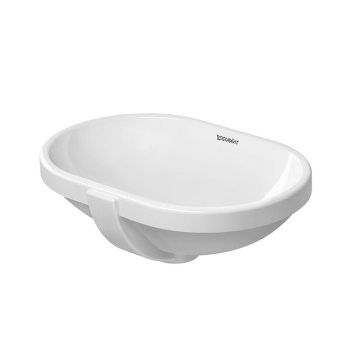 Foster Oval Bathroom Sink - Under Mount - 17" Ceramic/White