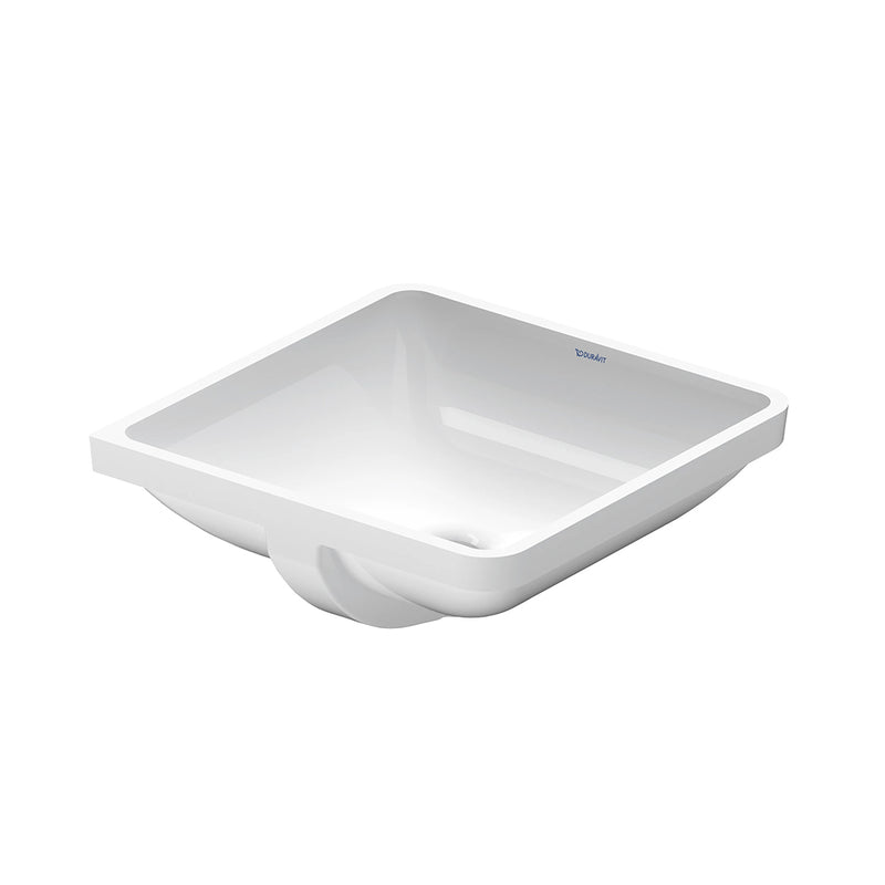 Starck 3 Bathroom Sink - Under Mount - 19" Ceramic/White