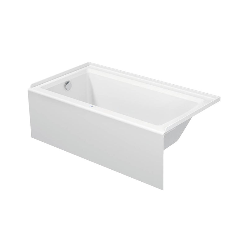 Architec Left Drain Bathtub - Drop-In - 60 x 30" Acrylic/White