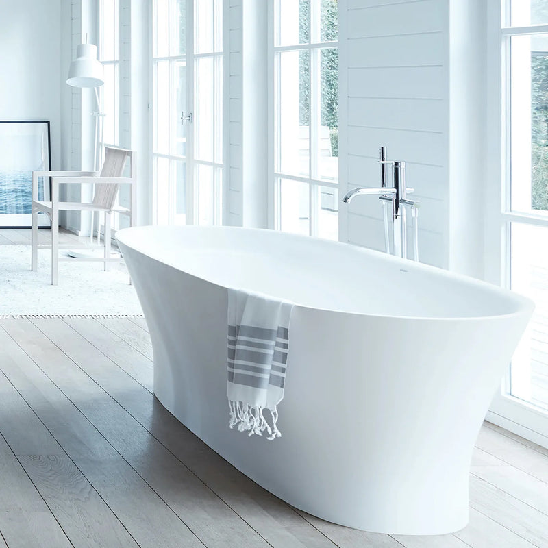 Capecod Bathtub - Free Standing - 73" Durasolid/White