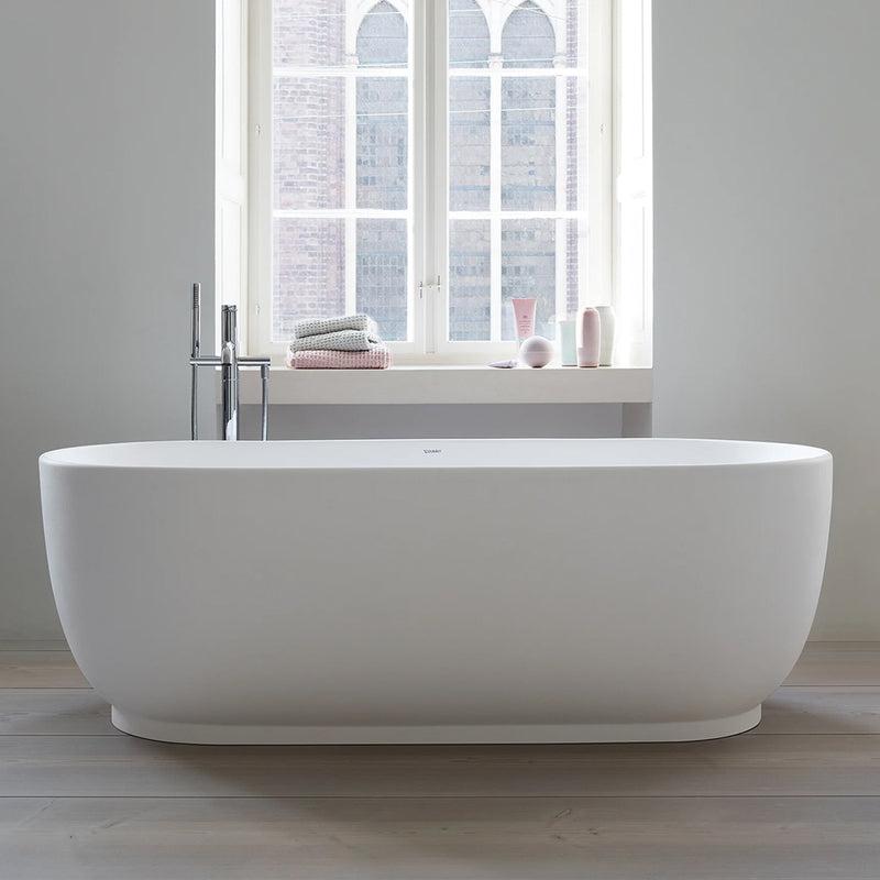 Luv Bathtub - Free Standing - 71" Resin/White
