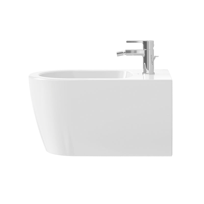 ME By Starck Bidet - Floor Mount - 15" Porcelain/White