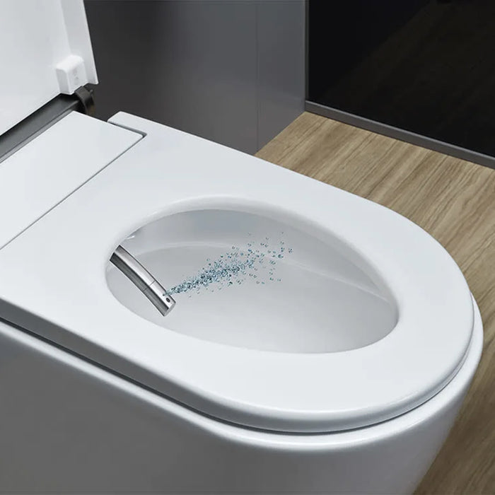 Sensowash I Lite Integrated Bidet Smart Toilets - Floor Mount - 15" Ceramic/White