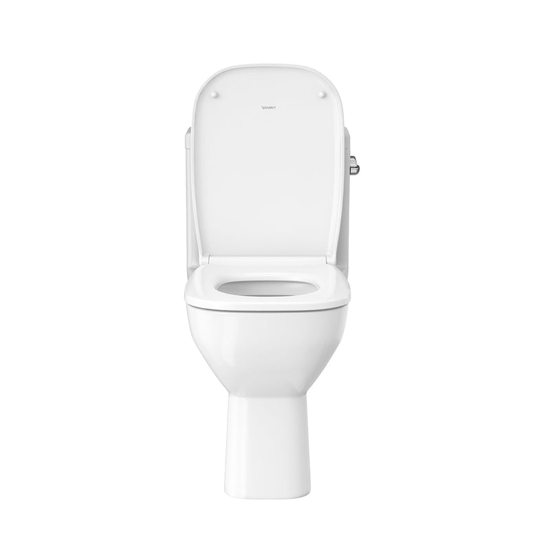 D-Code Complete Single Flush Left Lever One Piece Toilet - Floor Mount - 16" Porcelain/White