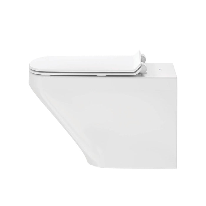 DuraStyle Complete System Rimless Wall Toilet - Wall Mount - 15" Porcelain/White
