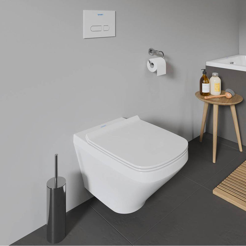 DuraStyle Complete System Rimless Wall Toilet - Wall Mount - 15" Porcelain/White