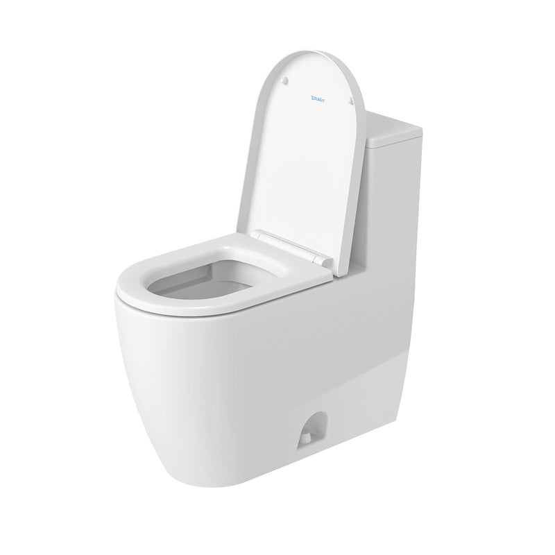 ME By Starck Elongated Complete Dual Flush One Piece Toilet - Floor Mount - 16" Porcelain/White