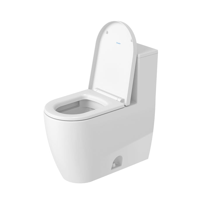 ME By Starck Complete Single Flush Left Lever One Piece Toilet - Floor Mount - 16" Porcelain/White