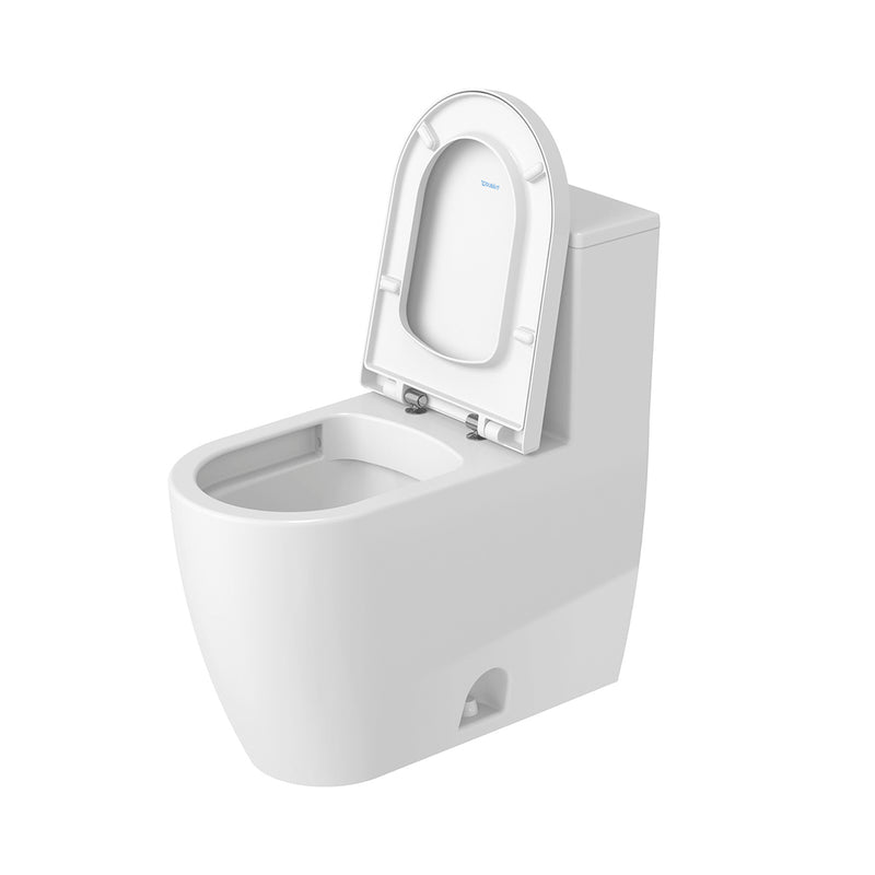ME By Starck Elongated Complete Single Flush Left Lever One Piece Toilet - Floor Mount - 16" Porcelain/White