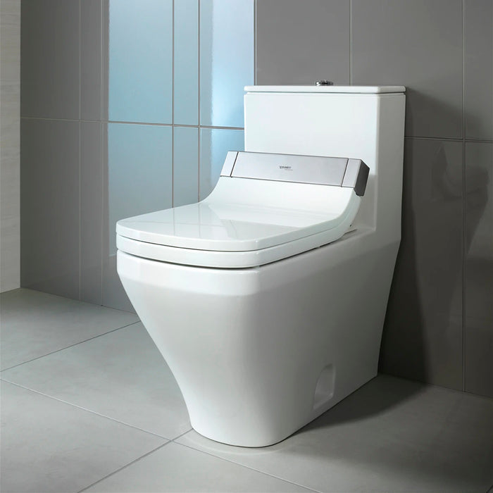 DuraStyle SensoWash Stack C Complete Dual Flush One Piece Toilet - Floor Mount - 16" Ceramic/White