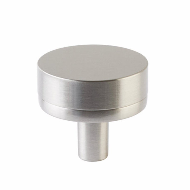 Select Conical Smooth Cabinet Knob - Cabinet Mount - 2" Brass/Satin Nickel