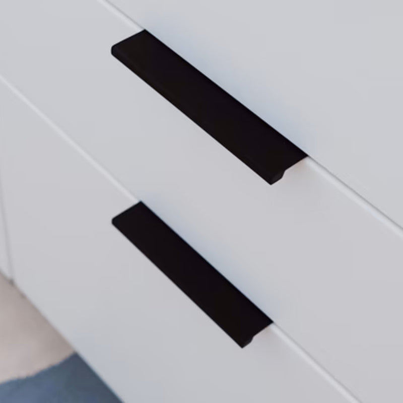 Modern Edge Cabinet Pull Handle - Cabinet Mount - 12" Brass/Satin Nickel