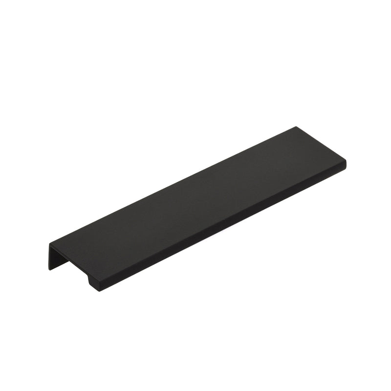 Modern Edge Cabinet Pull Handle - Cabinet Mount - 6" Brass/Flat Black