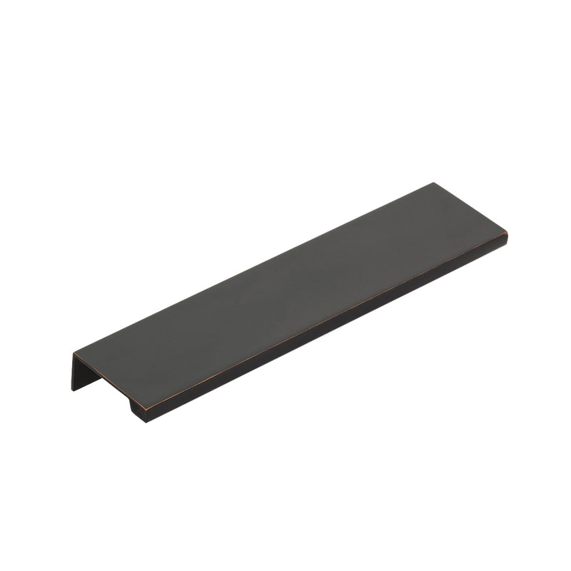 Modern Edge Cabinet Pull Handle - Cabinet Mount - 6" Brass/Oil Rubbed Bronze