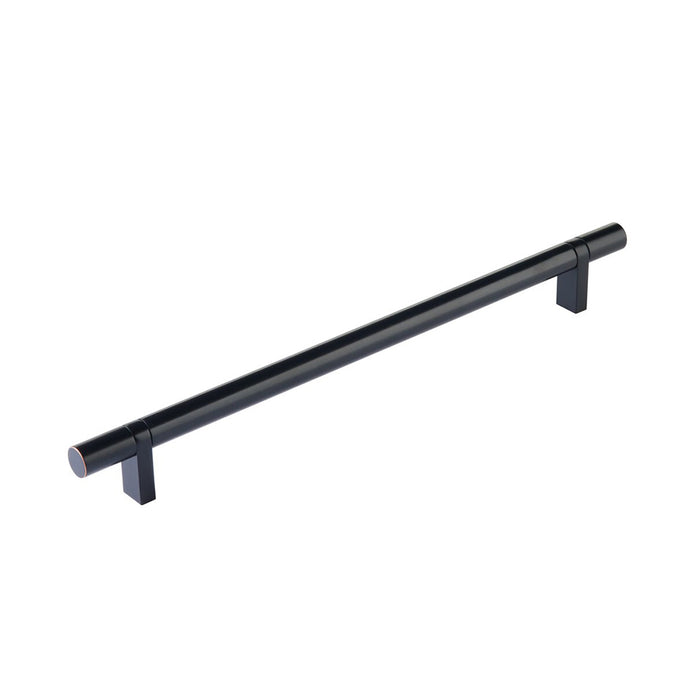 Select Stem Rectangular Bar Smooth Cabinet Pull Handle - Cabinet Mount - 10" Brass/Oil Rubbed Bronze