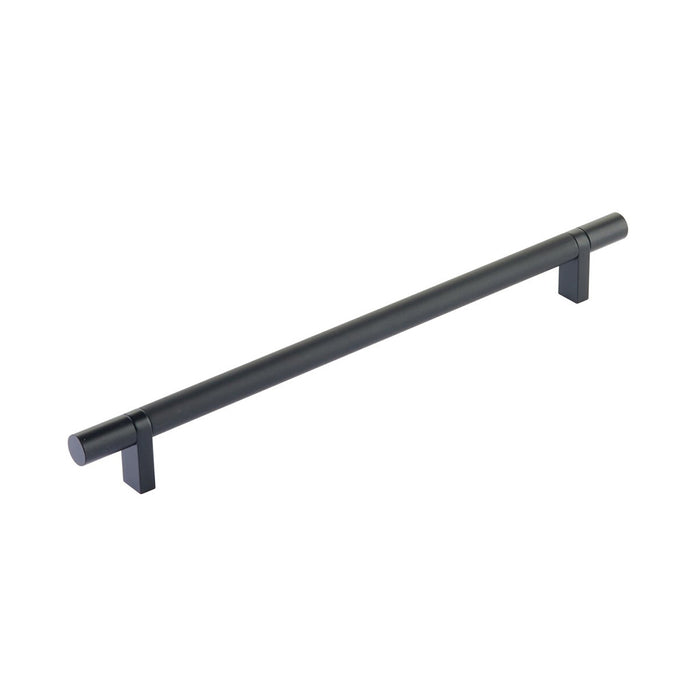 Select Stem Rectangular Bar Smooth Cabinet Pull Handle - Cabinet Mount - 10" Brass/Flat Black