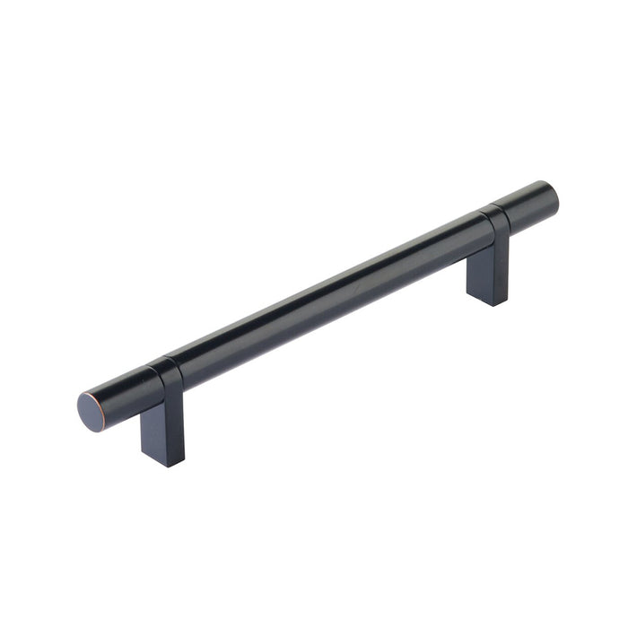 Select Stem Rectangular Bar Smooth Cabinet Pull Handle - Cabinet Mount - 6" Brass/Oil Rubbed Bronze