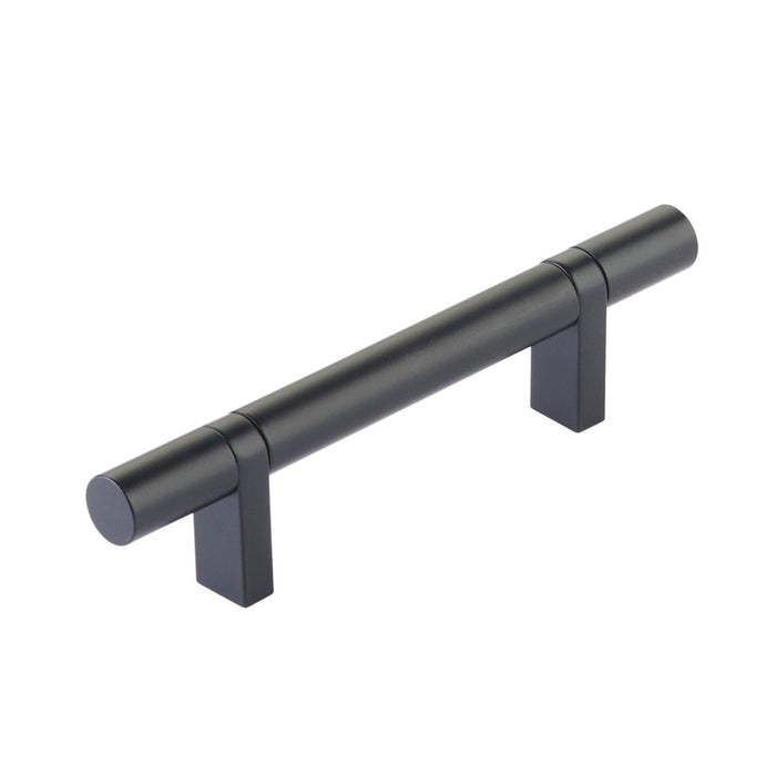 Select Stem Rectangular Bar Smooth Cabinet Pull Handle - Cabinet Mount - 3" Brass/Flat Black