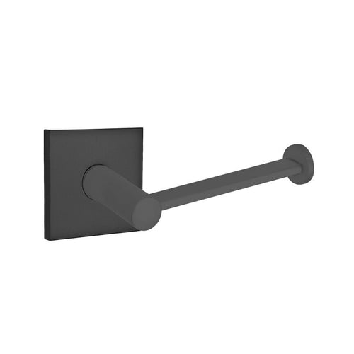 Toilet Paper Holder, Modern, Matte Black