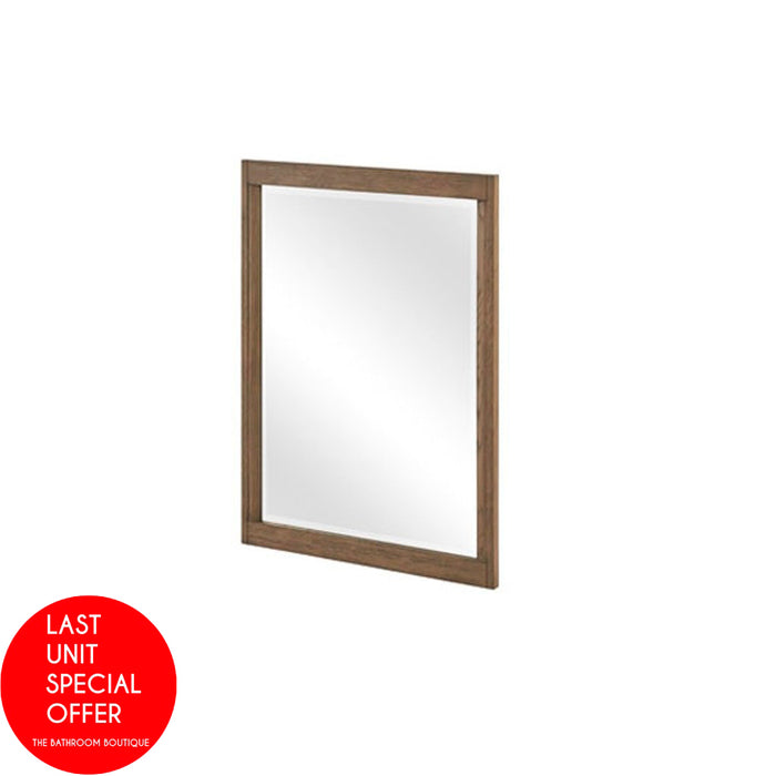 Ambassador Vanity Mirror - Wall Mount - 24" Wood/Antique Grey - Last Unit Special Offer