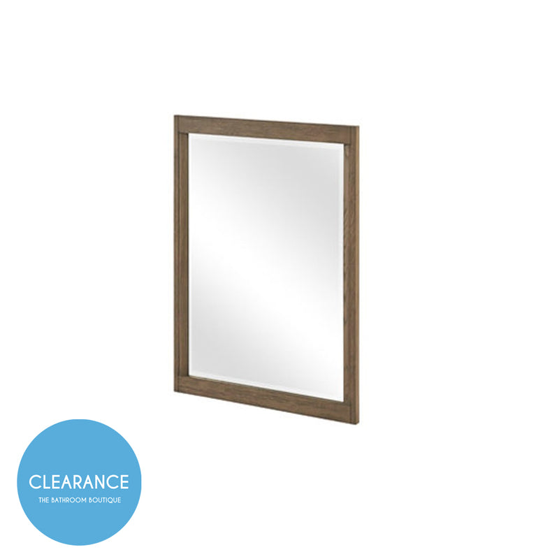 Ambassador Vanity Mirror - Wall Mount - 24" Wood/Antique Grey (Final Sale)