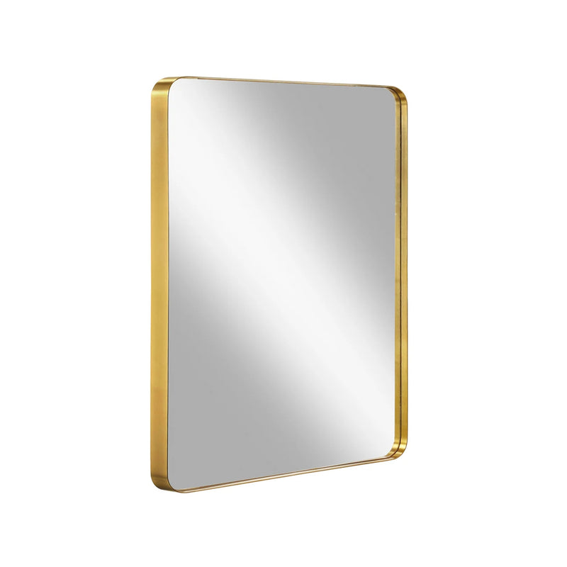 Reflections Frame Vanity Mirror - Wall Mount - 24" Stainless Steel/Satin Brass (Final Sale)