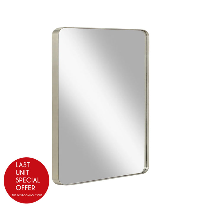Reflections Frame Vanity Mirror - Wall Mount - 24" Stainless Steel/Brushed Nickel - Last Unit Special Offer