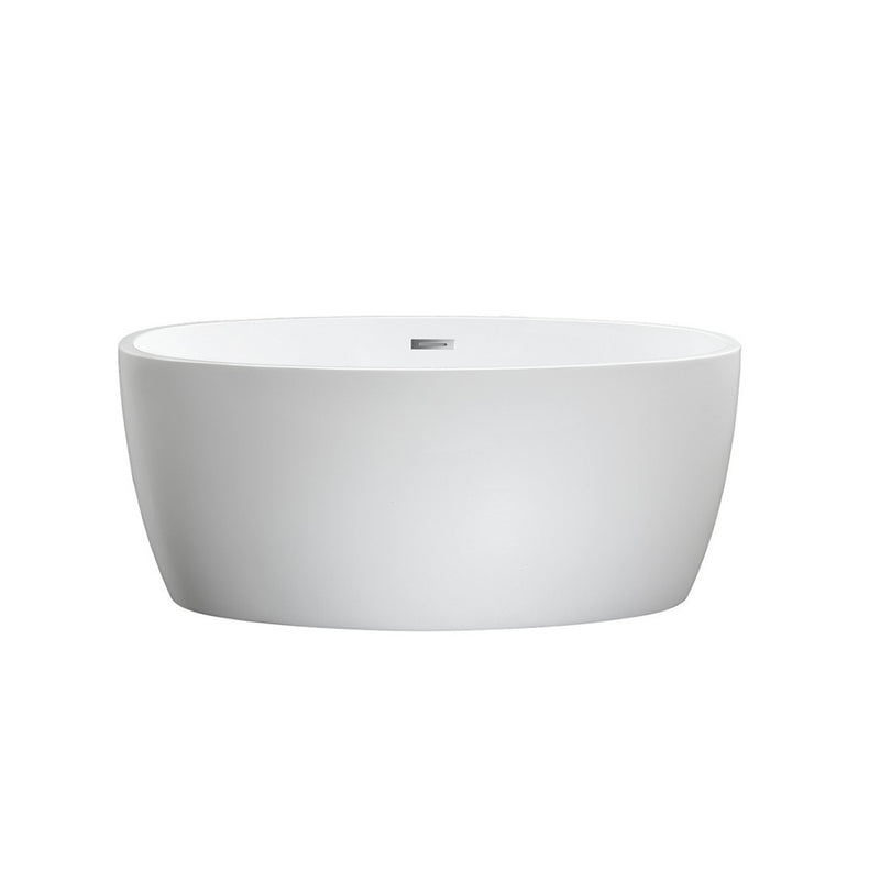 Voce Petite Bathtub - Free Standing - 55" Acrylic/White