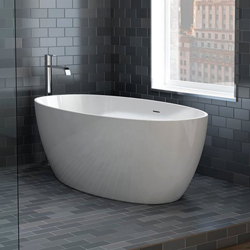 Voce Petite Bathtub - Free Standing - 55" Acrylic/White