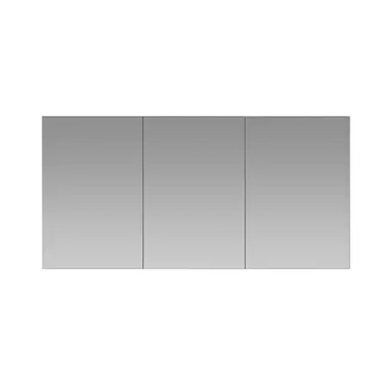 Luna Halo Tri-View Led Medicine Cabinet - Wall Or Recessed Mount - 60W x 36H" Aluminum/Glass/Aluminum