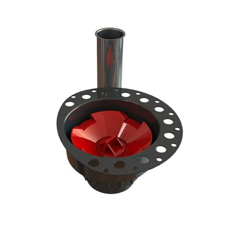 Spares Tub Drain Rough - Built-In - 5" PVC/Black