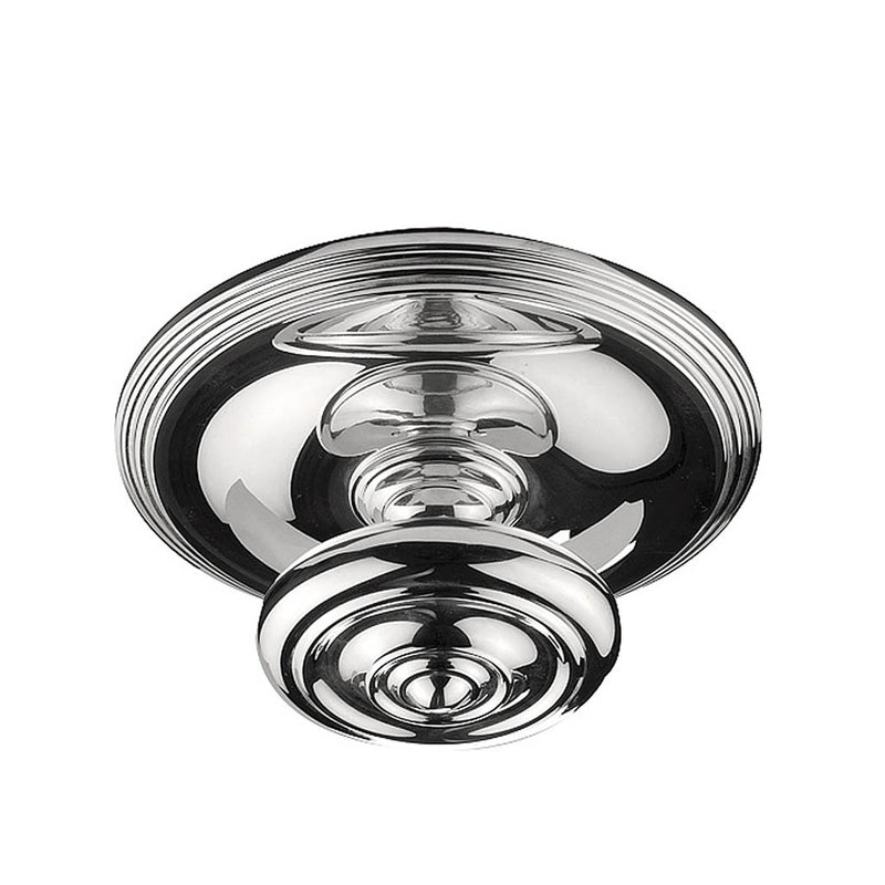 Ferrovia Door Knob - Door Mount - 3" Brass/Polished Stainless Steel