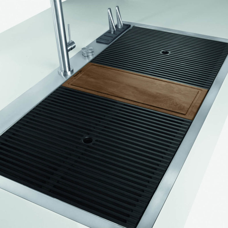 Leonardo Cutting Board - Free Standing - 8" Wood/Walnut