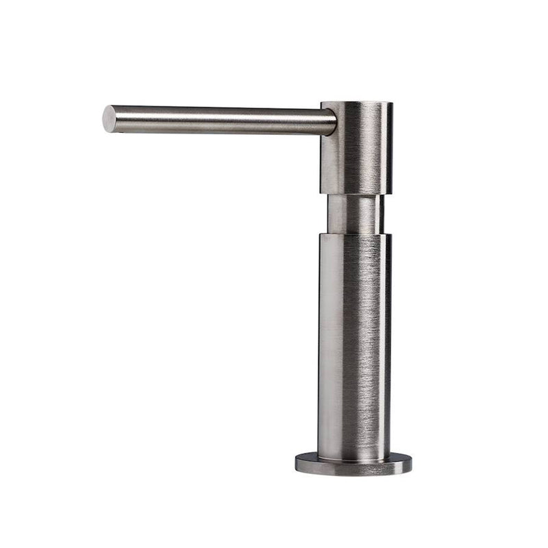 Evo Kitchen Soap Dispenser - Built-In - 2" Brass/Satin