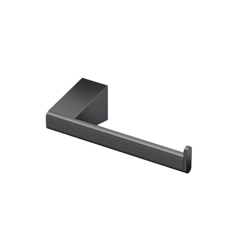 A-Line Bathroom Accessories Set - Wall Mount - 1" Brass/Matt Black