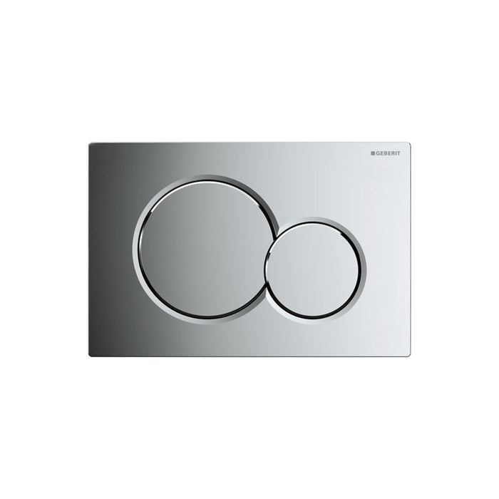 Sigma 01 Dual Flush Plate Toilet - Wall Mount - 10" Plastic